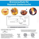 Küchenbrenner Flambierbrenner gas Bunsenbrenner...