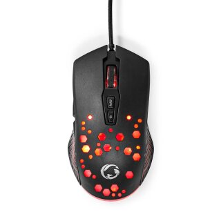 7 Tasten I 7200dpi I Profi Gaming Maus Mouse USB kabelgebunden LED Beleuchtung PC