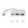 4K USB TYP C Multi-Port-Adapter HDMI Ausgang USB A Buchse USB-C Hub 3.2