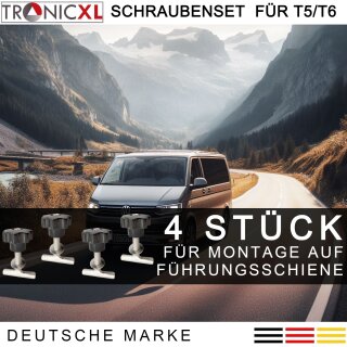 Befestigungs Schrauben 50mm Rastschiene Multiflexboard für VW