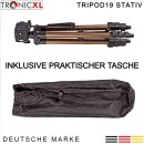 TRIPOD 19 Stativ für Fernglas Spektiv Baader QUNSE Nikon Aculon Northpoint MINOX Steiner Eschenbach Innislink Celestron Skymaster Olympus Bresser Wings Newton Vivid Huntington Besteker