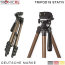 TRIPOD 19 Stativ für Fernglas Spektiv Baader QUNSE Nikon Aculon Northpoint MINOX Steiner Eschenbach Innislink Celestron Skymaster Olympus Bresser Wings Newton Vivid Huntington Besteker