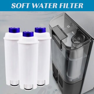 4 Stück Ersatzfilter für Delonghi DLSC002 ECAM ESAM ETAN SER3017 Filter Wasserfilter (4)