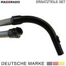 Bodendüse + Rohr + Handgriff + Staubsaugerschlauch kompatibel mit Miele C2 Complete C3 S8 S8340 S8430 SERIES 10563760 7863552 7863553 7863554 7863555 Staubsaugerdüse Düse Griffrohr