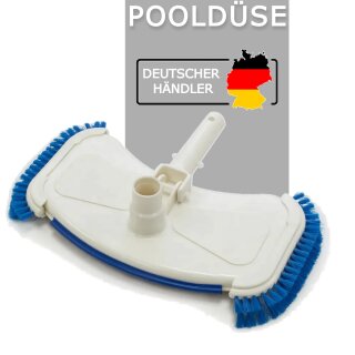 Premium Poolsauger Düse weiß Bodendüse Bodensauger Pooldüse I Reinigung Zubehör Pools Schwimmbecken