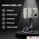 Saugnapf Halterung 1/4" für Kamera Actioncam Dashcam IP Halter KFZ Auto Windschutzscheibe