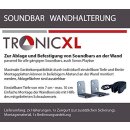 100 Stück Soundbar Wandhalterung Sonderposten TV Restposten B2B