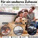 Mini Turbobürste Tierhaare Fusseln Staubsauger 32mm 35mm Tierhaardüse Turbodüse kompatibel mit Bosch Siemense Kärcher Miele Hyla Philips