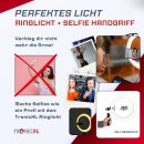 Handgriff + Ringlicht Lampe für Smartphone iPhone Halterung Ständer flexibel Kamerastativ für TikTok YouTube Live-Streaming Selfiestick Selfies Stange
