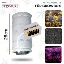 Premium Aktivkohlefilter 100mm Grow für Growbox Zelt Box Schrank Abluft Geruch Gerüche neutralisieren Filter filtern Grower Zubehör AKF Luftkohlefilter