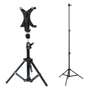 Ständer Stativ 210cm für 10" Tablet Tablets für iPad Mini Air 1 2 Samsung Android Kamerastativ Tripod