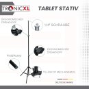 Ständer Stativ 210cm für 10" Tablet Tablets für iPad Mini Air 1 2 Samsung Android Kamerastativ Tripod