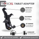 360° Kugelkopf Tablet Stativ Adapter für iPad Mini Samsung Adaptor Kamerastativ Tablets