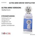 Mini USB Ventilator Grow mit Clip Klipp Klemme Klemmventilator Clipventilator