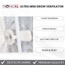 Mini USB Ventilator Grow mit Clip Klipp Klemme Klemmventilator Clipventilator