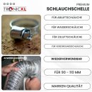 1 x Schlauchschelle 90mm 100mm 110mm Rohrschelle Schlauch Schelle Rohr