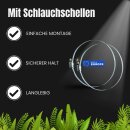 Komplett Set Grow Abluft  Schlauch + Schellen 100mm 6m für Grower Growbox Growzelt Box Zelt  Zubehör