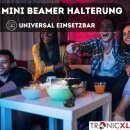 Saugnapf Halterung für Mini Beamer 1/4" Schraube kompatibel mit Anker Wimius XGIMI Mars Vankyo Lesure Victising Andoid