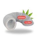 Grow Abluft Schlauch 100mm 1,5m für Grower Growbox...