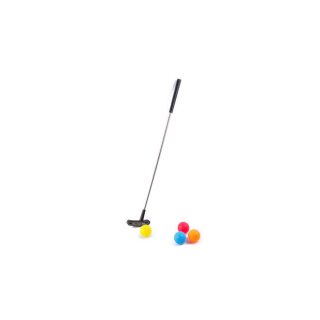 Mini Golf-Set Putter + 4 Bälle Minigolf Schläger