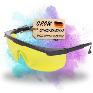 LED Schutzbrille Brille Grow Room Vollspektrum für Growbox Growschrank Growzelt