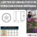 315mm Premium Industrie Axial Rohrlüfter Metall Grow Abluftventilator für Growroom Grower Abluftlüfter Lüfter 315 mm