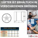 160mm Premium Industrie Axial Rohrlüfter Metall Abluftventilator Lüfter Zuluft Abluft Rohrventilator Abluftlüfter