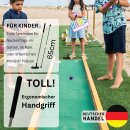 Kinder Minigolf Set 2X Schläger + 8 Bälle + Tray Mini Golf Set Golfschläger Golfbälle Spielzeug Geschenkidee