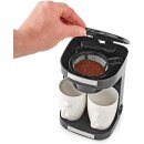 Kleine 1 - 2 Tassen Kaffeemaschine + 2x Tasse + Dauer Filter Kompakt Filterkaffee