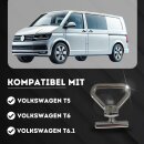 4 Zurrösen + 4 Schrauben Ladungssicherung Ösen für VW Bulli Bus T5 T6 T6.1 Multivan Führungsschiene