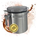 3x Kaffeedose 250ml luftdicht Aufbewahrungsdose I Alu Dose für Kaffee Bohnen Tee Kakao Aromadose