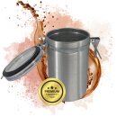 2 Stück Kaffeedose 500ml luftdicht Kaffee Dose Metall Kakao Tee Vorratsbehälter Box