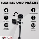 2m Stativ für Actioncam 210cm kompatibel mit DJI Osmo GoPro Hero Hero+ Ständer hoch Säule Tripod