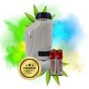 Grow Taschenmikroskop + Akkus 60x - 120x Lupe Mikroskop für Trichome Ernte Zubehör für Growbox Grower Erntehelfer Prüfung