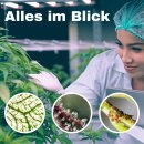 Grow Ernte Set I Taschenmikroskop mit LED + Ernteschere + Akkus I Ernte Helfer Grower Zubehör für Growbox