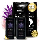 2 x Dünger All in One für BioBizz + 2 Sack Light Mix Grow Erde für Anzucht & Blüte Lightmix Komplett Set Anbau Try Pack