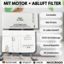 Maxorado 10 x Staubsaugerbeutel für Miele GN Serie S2 S4 S5 S6 S8 S8340 S8360 Complete C2 / C3, Classic C1 + Filter Set Staubbeutel Filtertüten