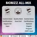 Dünger Set All in One für BioBizz + 2 Sack All Mix Grow Erde für Anzucht & Blüte Allmix