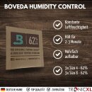 XXL Set Kräuter Aufbewahrungsdose luftdicht kompatibel mit Boveda + Pack 62% Grow Aufbewahrung Ernte Dose