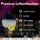 4 Luftentfeuchter + 8 Nachfüllpack für Growbox Grower Grow Anbau Zubehör Box Boxen Granulat Raumentfeuchter