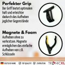 Greifzange mit Magnet I Greifhilfe Metall Greifer Picking Aid für Senioren Müll Müllzange Küche Alltagshelfer lang