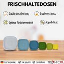 6 Dosen Frischhaltedosen Set Frischhaltedose mit Deckel...