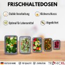 10 Teile Frischhaltedosen Set 5 Dosen mit 5 Deckel Klick...