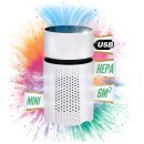 Mini Air Purifier USB Luftreiniger Hepa Filter für...