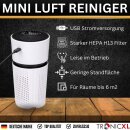 Mini Air Purifier USB Luftreiniger Hepa Filter für...