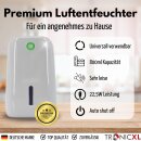 Luftentfeuchter elektrisch klein leise 800ml Kleiner...