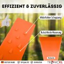 Profi Fällkeil TR-FK2 Spaltkeil 8" 20cm für Holz Stamm Forst Holzspalter Baum fällen Nachsetzkeil Scheitkeil Treibkeil Brennholz ABS Kunststoff