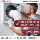 PVC Abluft Schlauch 100 mm 6m Trockner Klimaanlage Dunstabzugshaube Trocknerzubehör Ablufttrockner #1