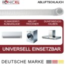 PVC Abluft Schlauch 100 mm 6m Trockner Klimaanlage Dunstabzugshaube Trocknerzubehör Ablufttrockner #1