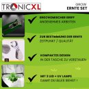 Ernte Set Schere Taschenmikroskop für Grow Lupe mit LED Lampe Zubehör für Growbox Grown Anbau Eigenanbau